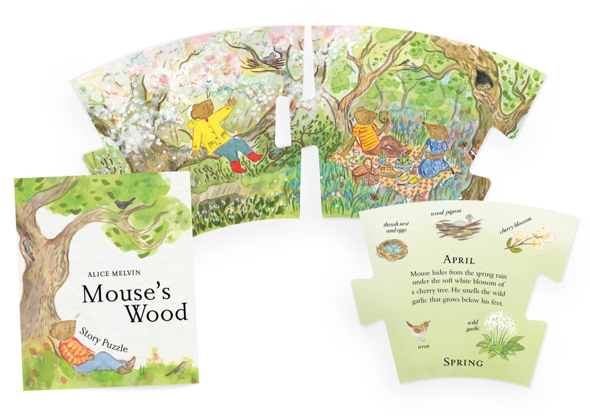 Mouse's Wood Puzzle (Available 15/9/26)
