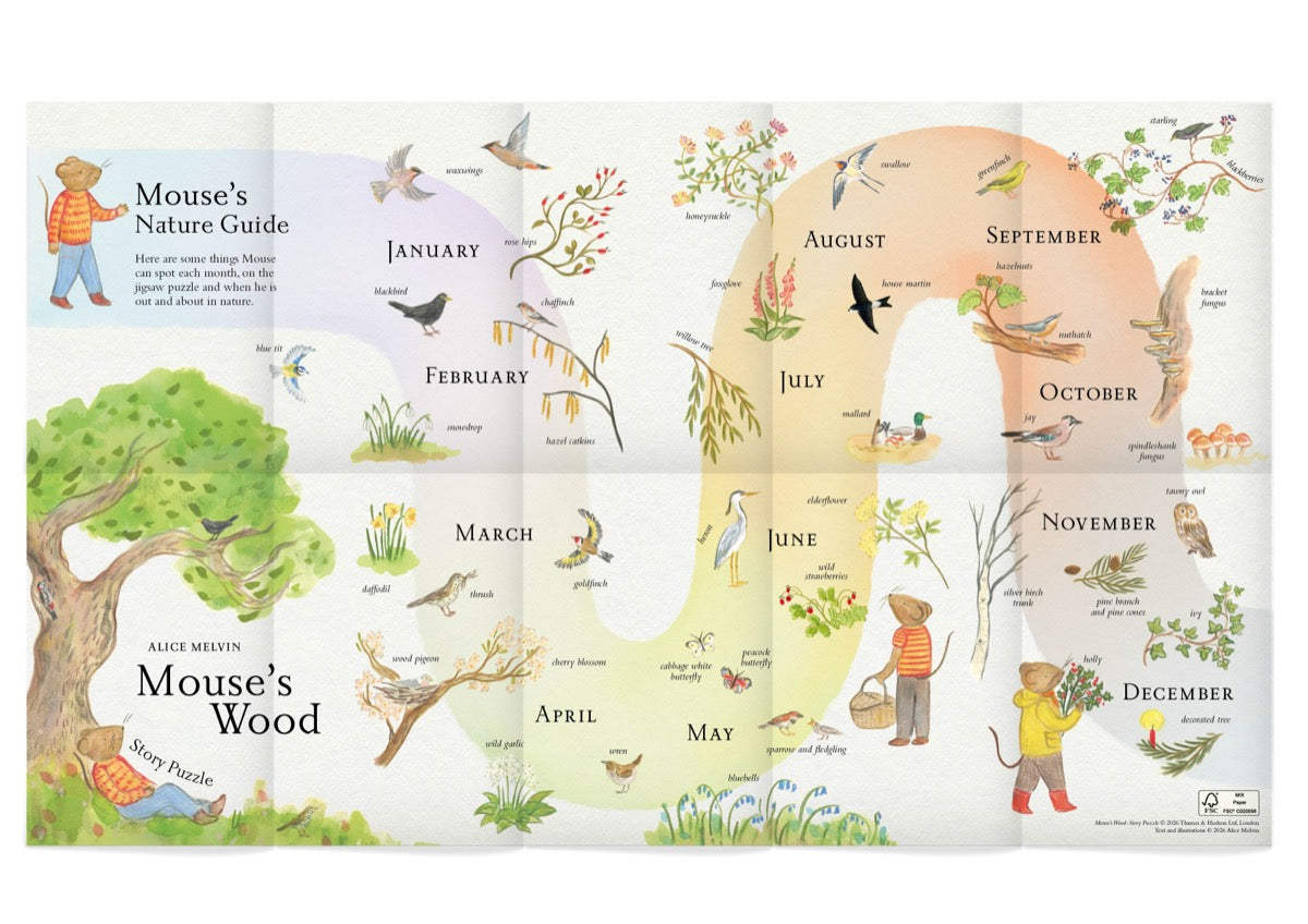 Mouse's Wood Puzzle (Available 15/9/26)