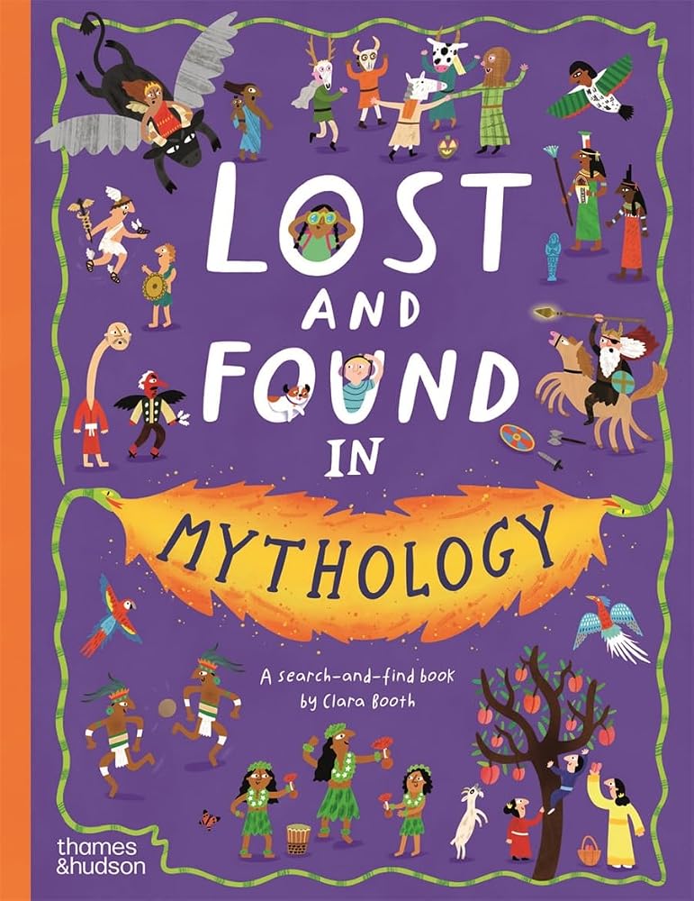 Lost and Found in Mythology: A search-and-find book: 2 cover image
