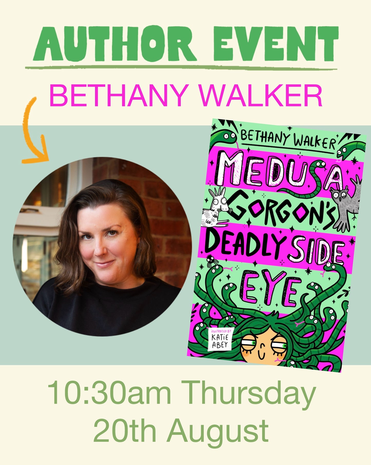 Author Event with BETHANY WALKER 20/08/26